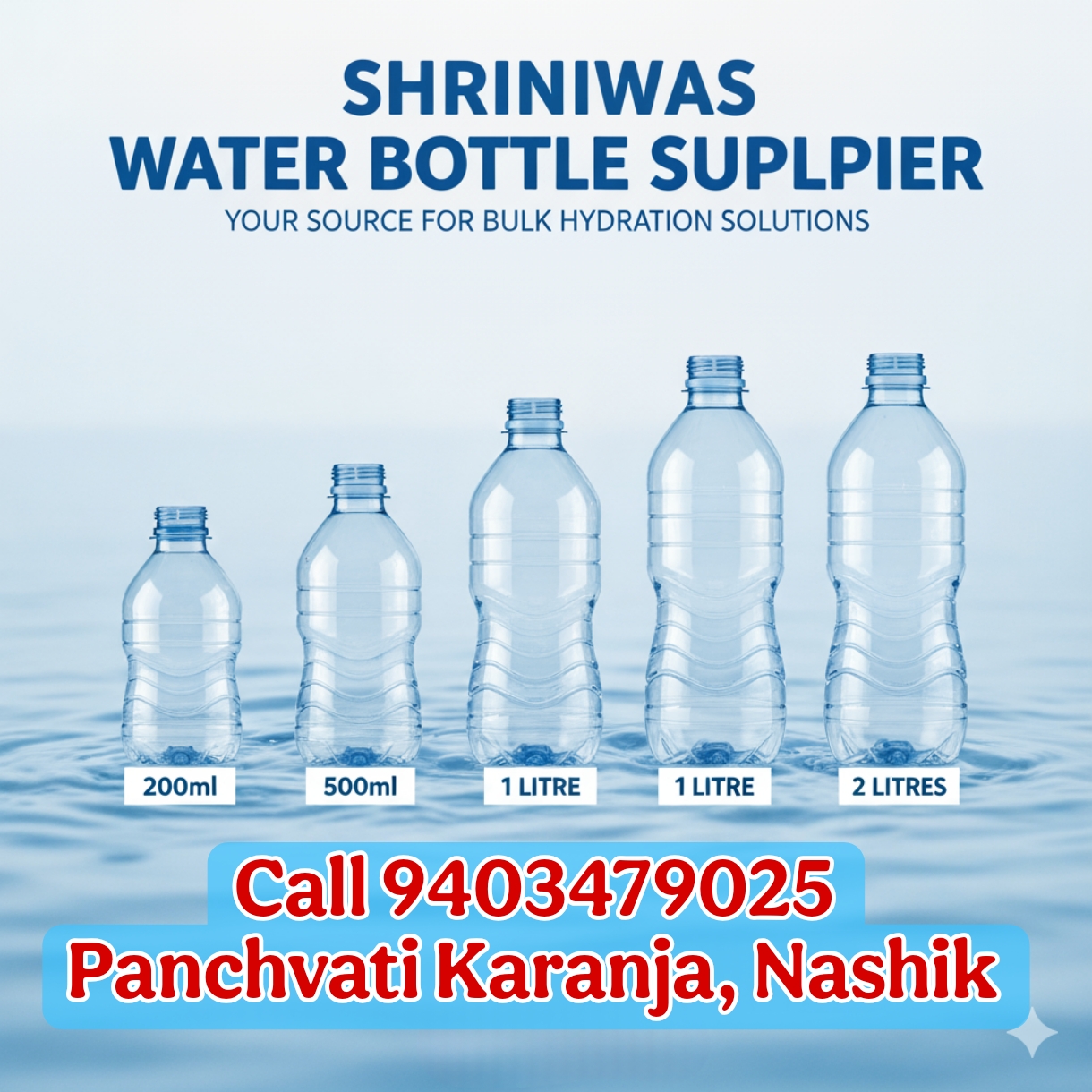 Wholesale Water Bottles Supplier