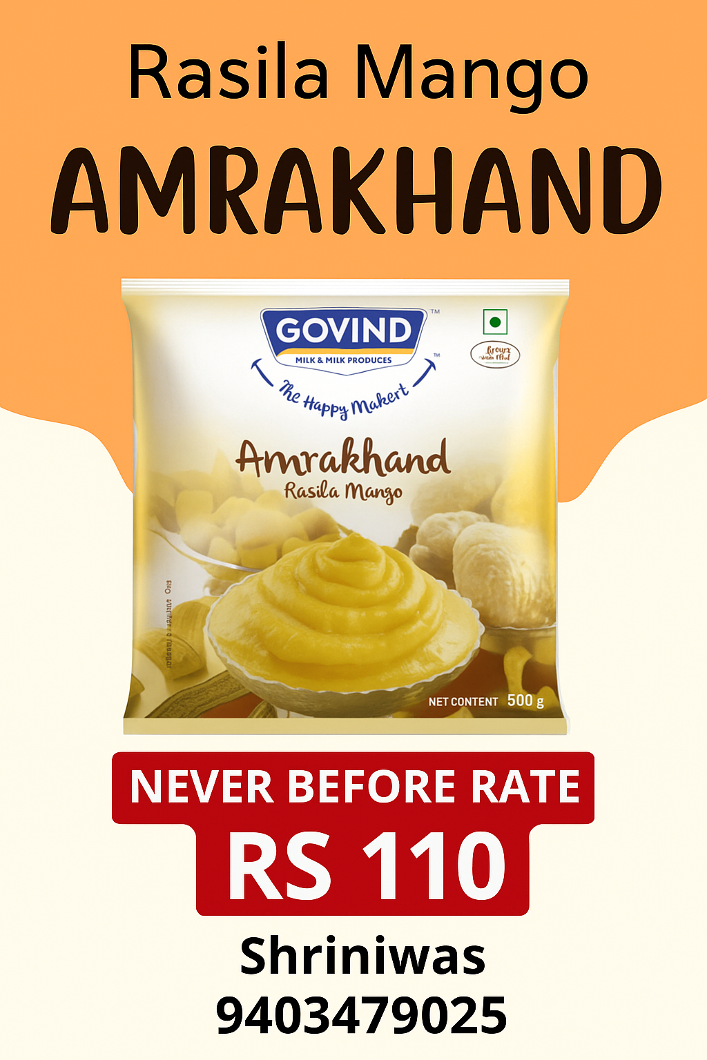 Govind Amrakhand 500gm
